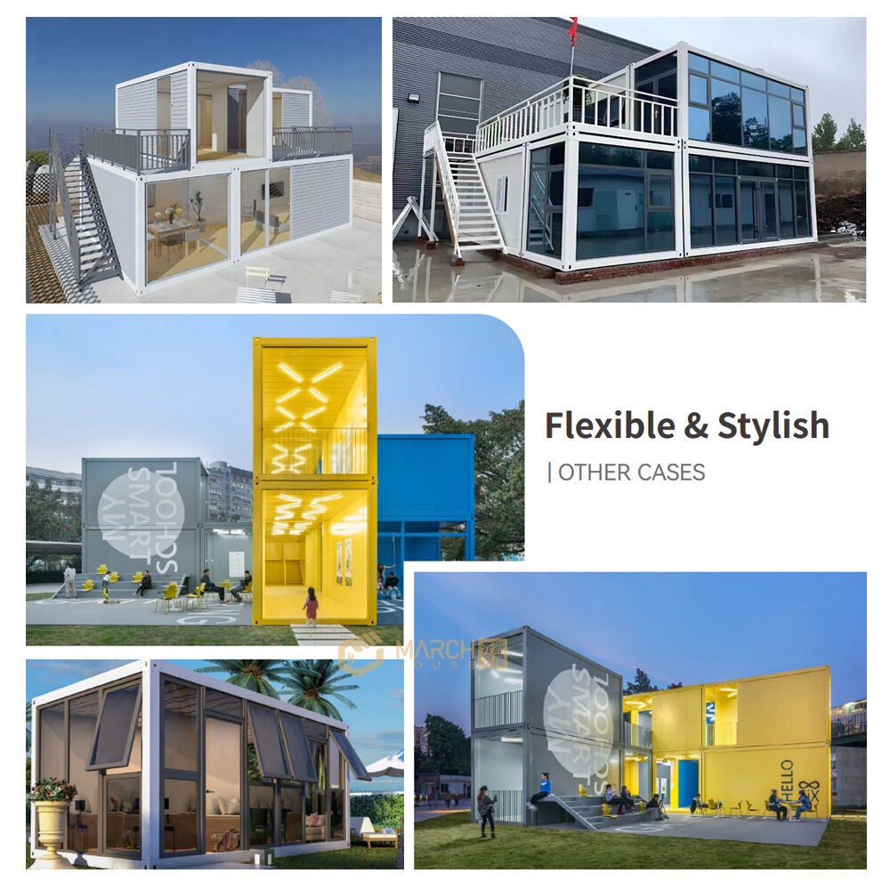 Plokščiai supakuotas konteinerinis namas | Laikina poilsio zona Gruzijoje