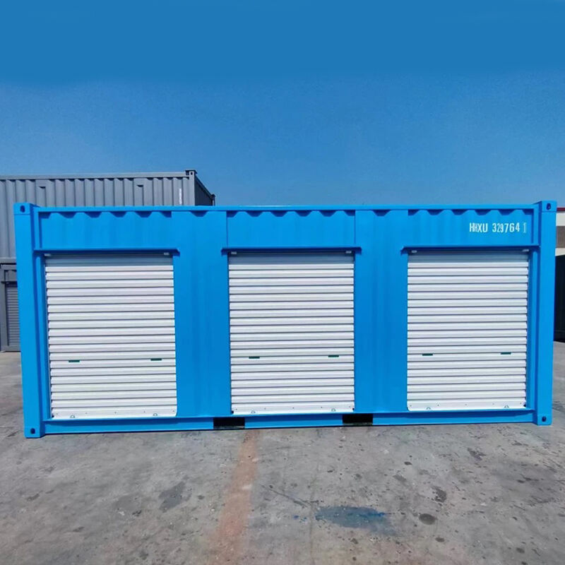 Prefabricated Steel Self-storage 20ft Shipping Container Mini Self-storage Warehouse Unit