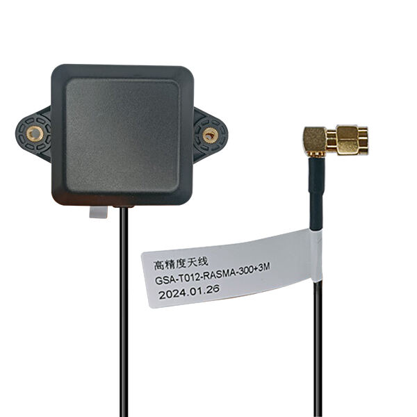 Antenne GPS/GNSS véhicule Signal Plus 1575,42 MHz active/passive avec câble RG174 de 3 mètres