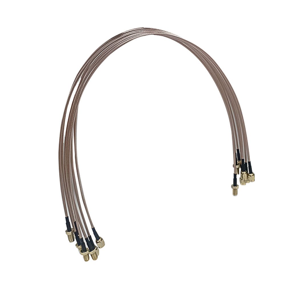 Jack beintengi jumper pigtail rafleiðni RG316 15 cm hafraðar örorku samsetning