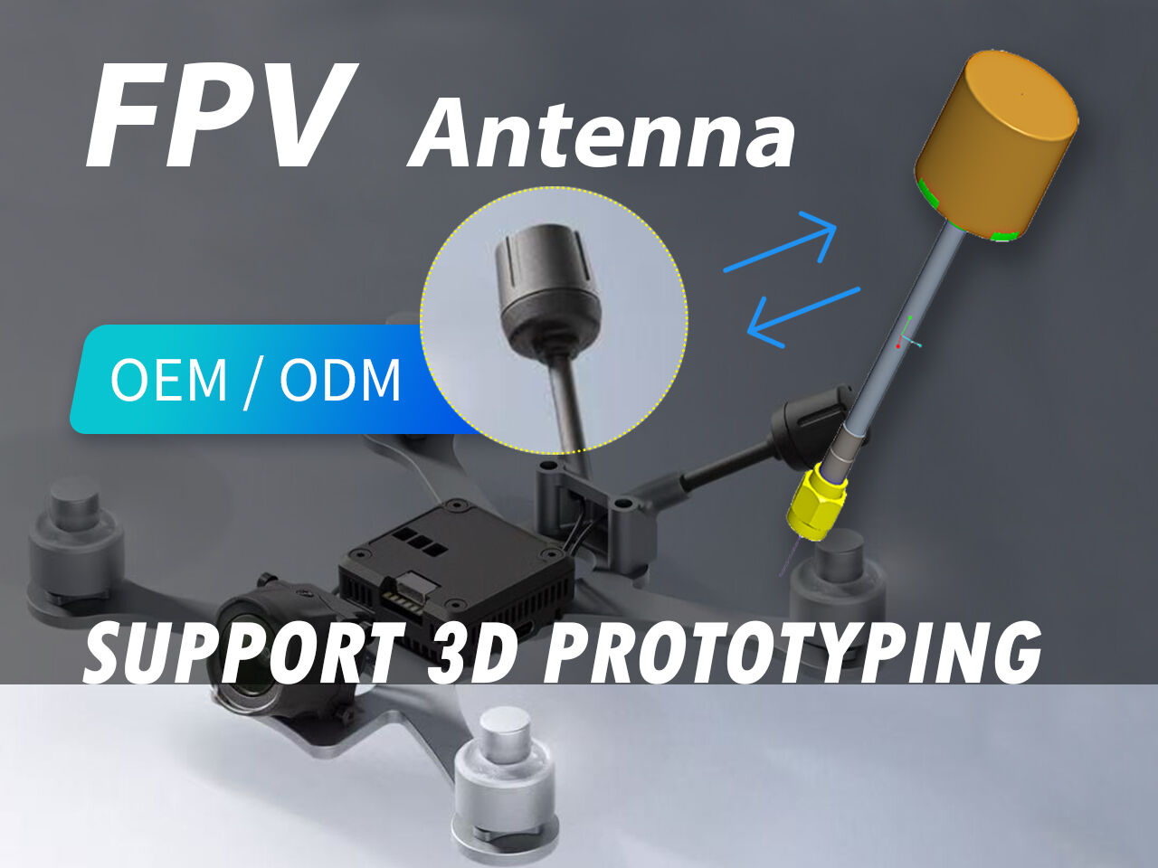 Introduksjon til drone (FPV) antenneprosjekter