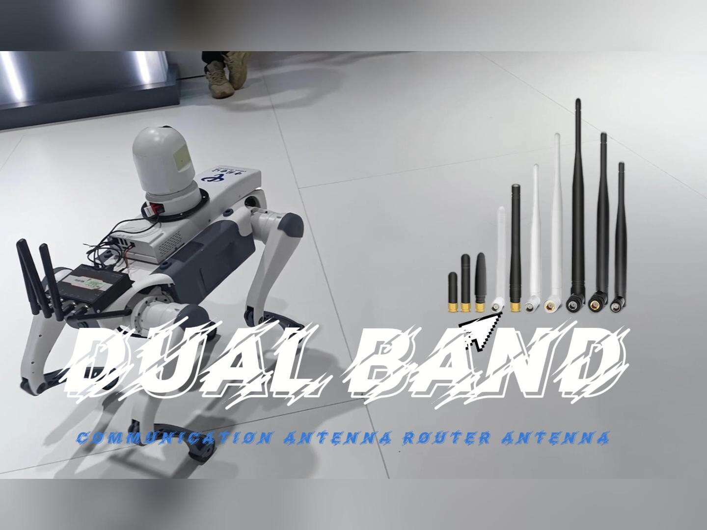 2.4G 5.8G Dual Band Communication Antenna WiFi Router Antenna