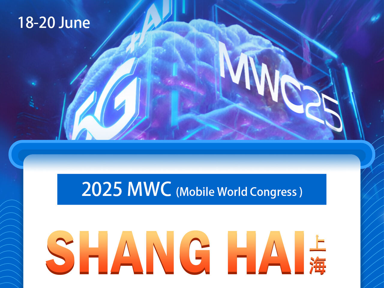 MWC25 Shanghai (Mobile World Congress) se koná od 18. do 20. června v Šanghaji.