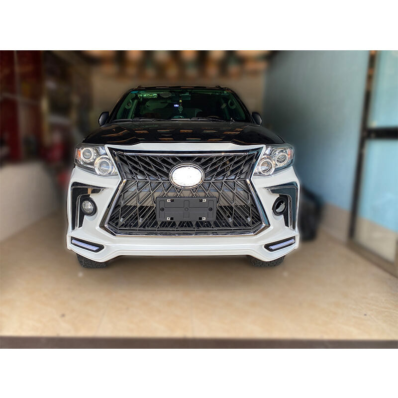 DODD Upgrade Modified ABS Car Bodykits Bumper Grille for Toyota Fortuner 2012-2015 to Lexus factory