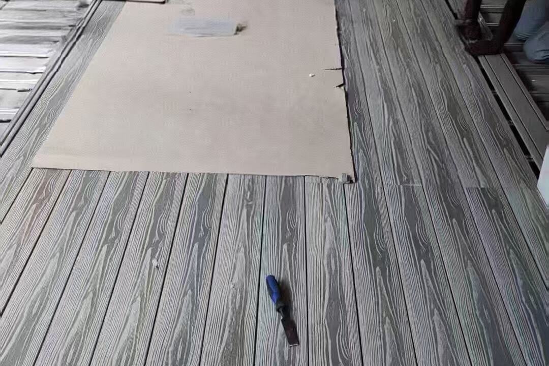 raw outdoor ASA co-extruded decking