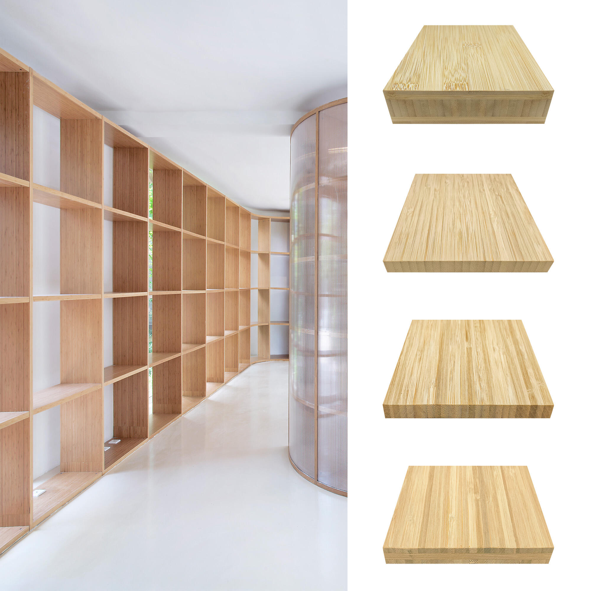 2440*1220mm board bamboo laminated plywood panel for furniture