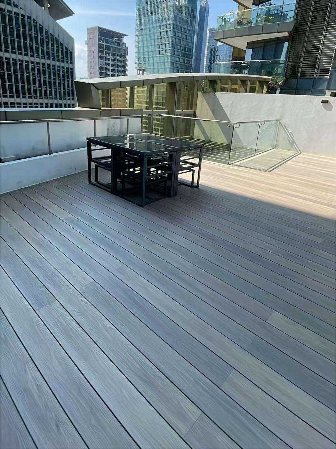 Rooftop Decking in Thailand