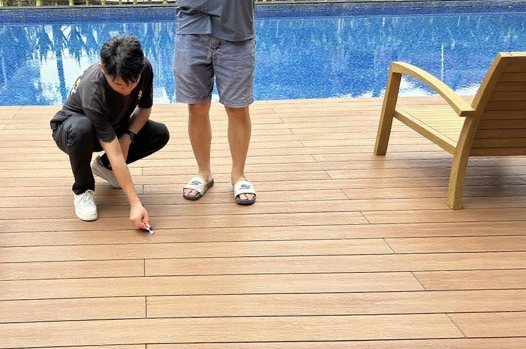 ASA coextrusion decking