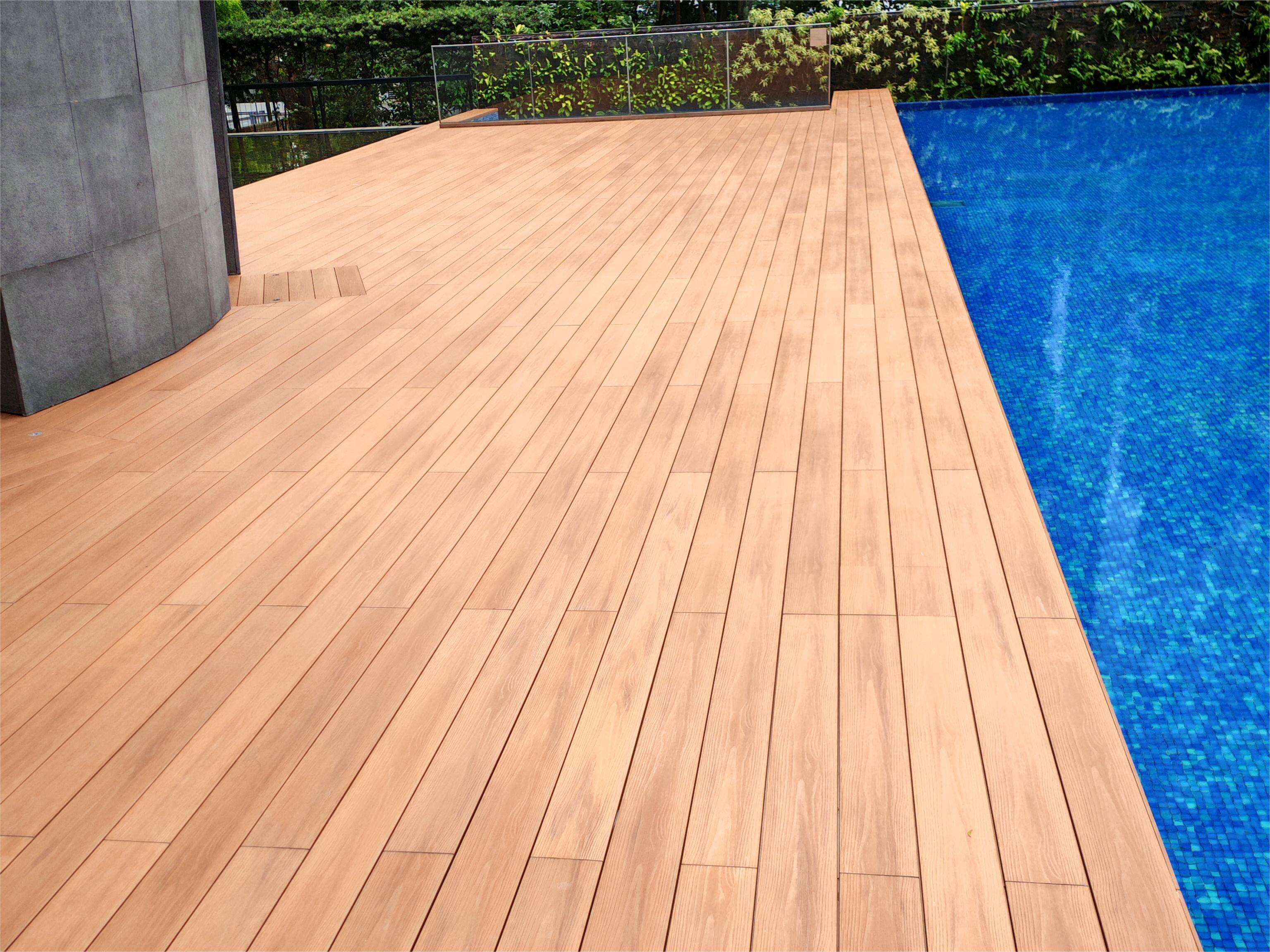 ASA coextruded decking