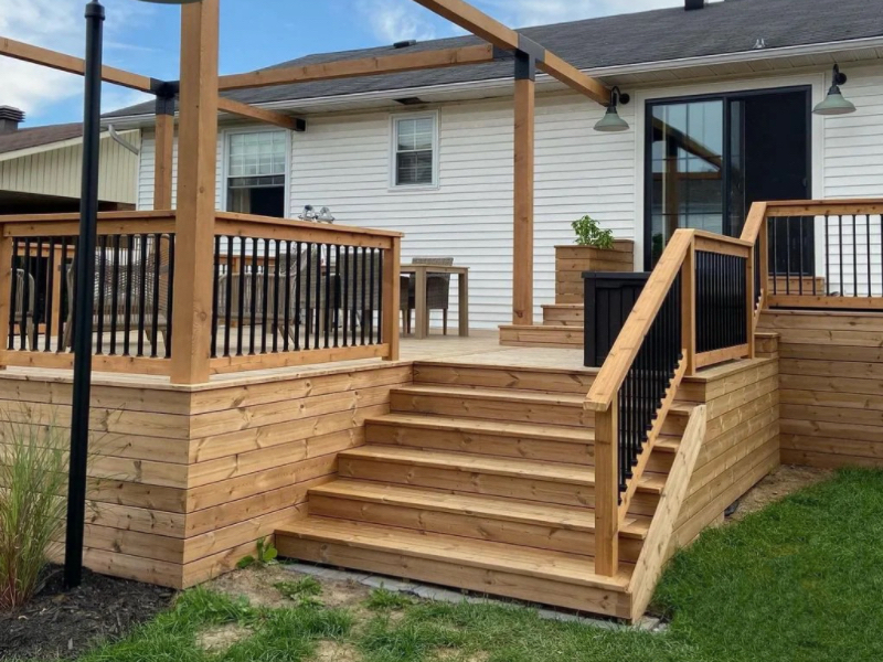 Verändere deinen Raum mit thermisch modifiziertem Holzdecking