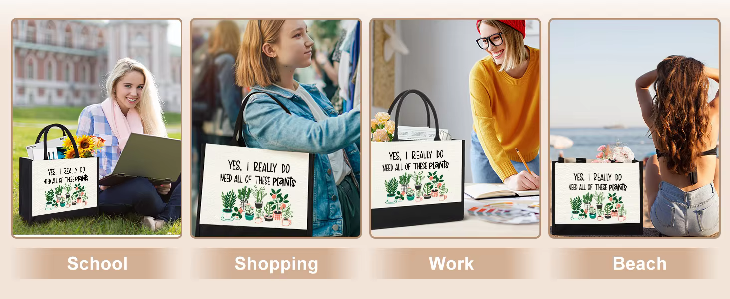 Gift Set for Women Water Resistant Canvas Beach Tote Bag with Candy Pattern supplier