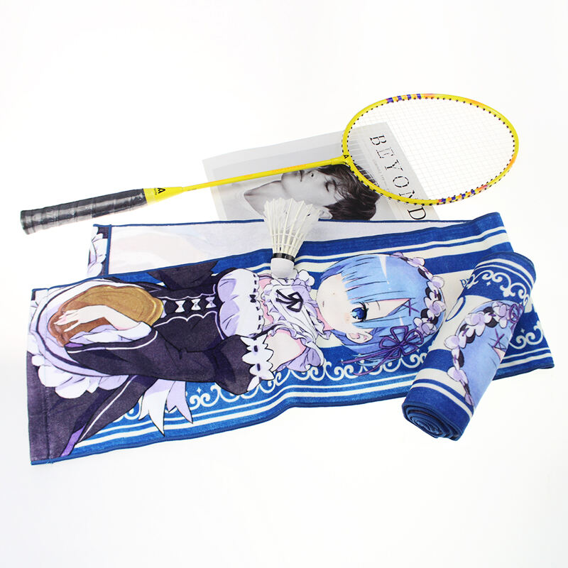 Wholesale personalized anime digital printed custom idols sports towel 