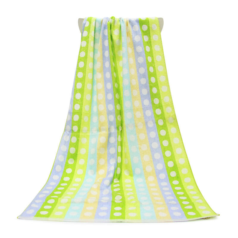 Tilpasset jacquard badehåndklæde til rejser