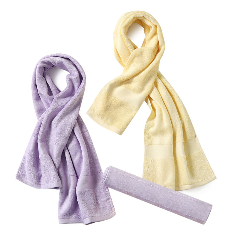 Terry Cotton solid color Sports towel