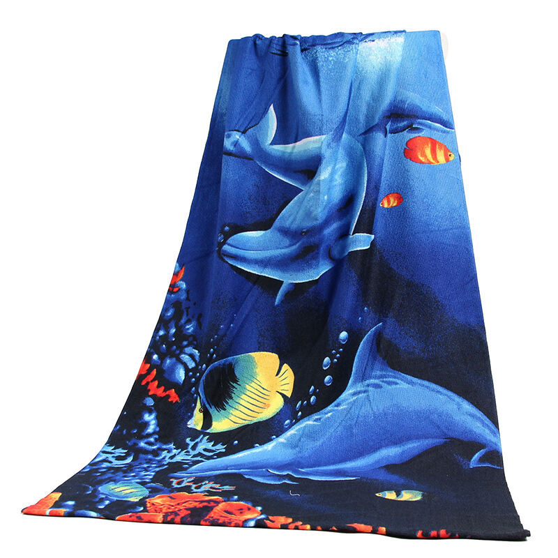 Badetuch aus Mikrofaser mit Sublimationsdruck