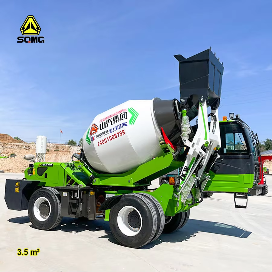 Get the Job Done Faster with SQMG's Mixer Trucks