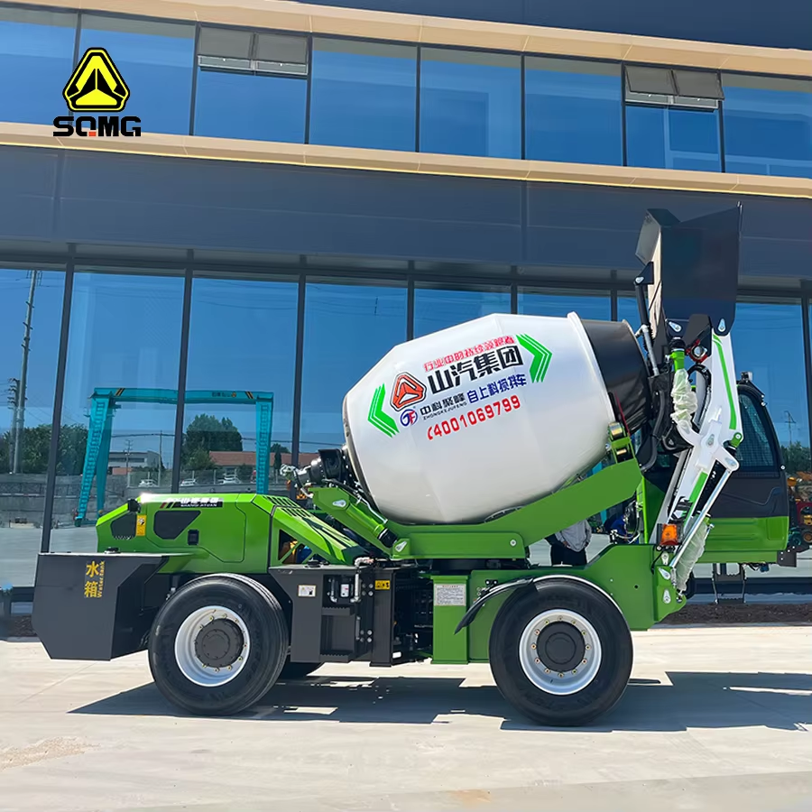 Scopri l'Innovazione del Camion Betoniera Auto-Scaricante di SQMG