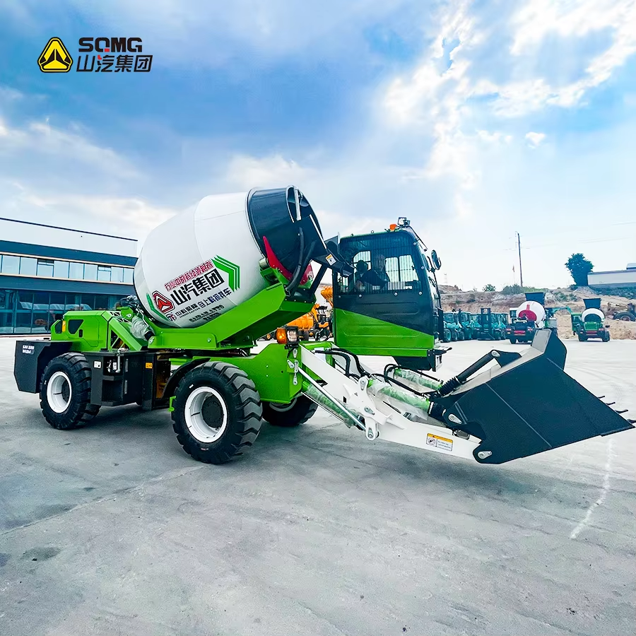 Mobile Concrete Making with SQMG's Mini Mixer

