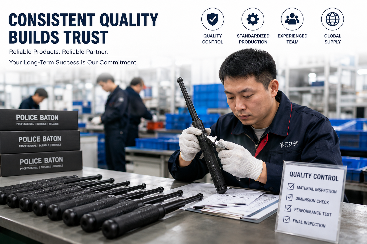 Por qué la consistencia del producto importa más que el precio en la adquisición de equipamiento policial