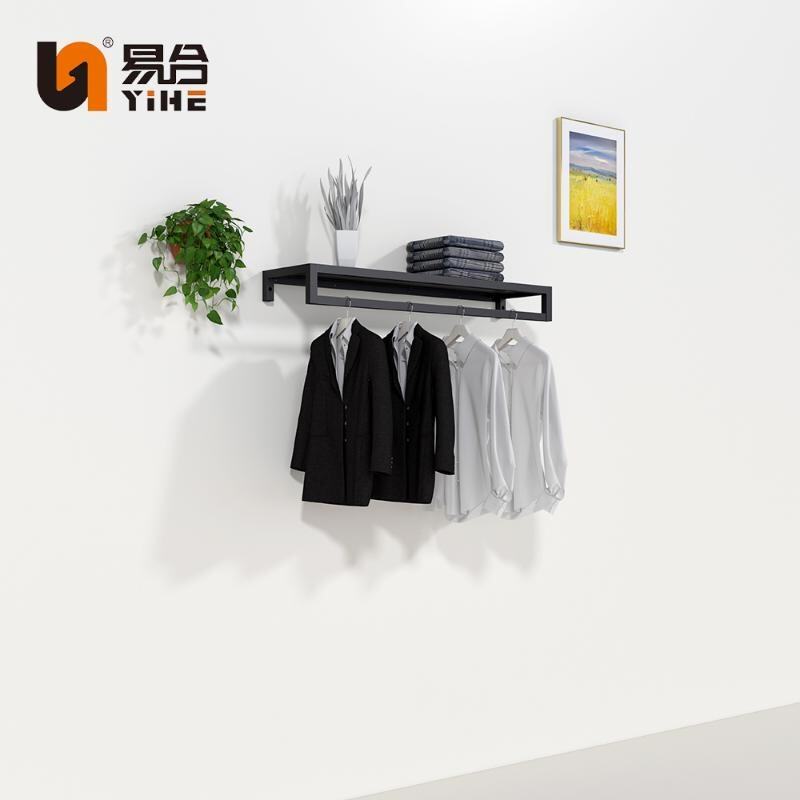Wall-Mounted Custom Metal Clothes Hanging Rack - YIHE YH-MJ-10