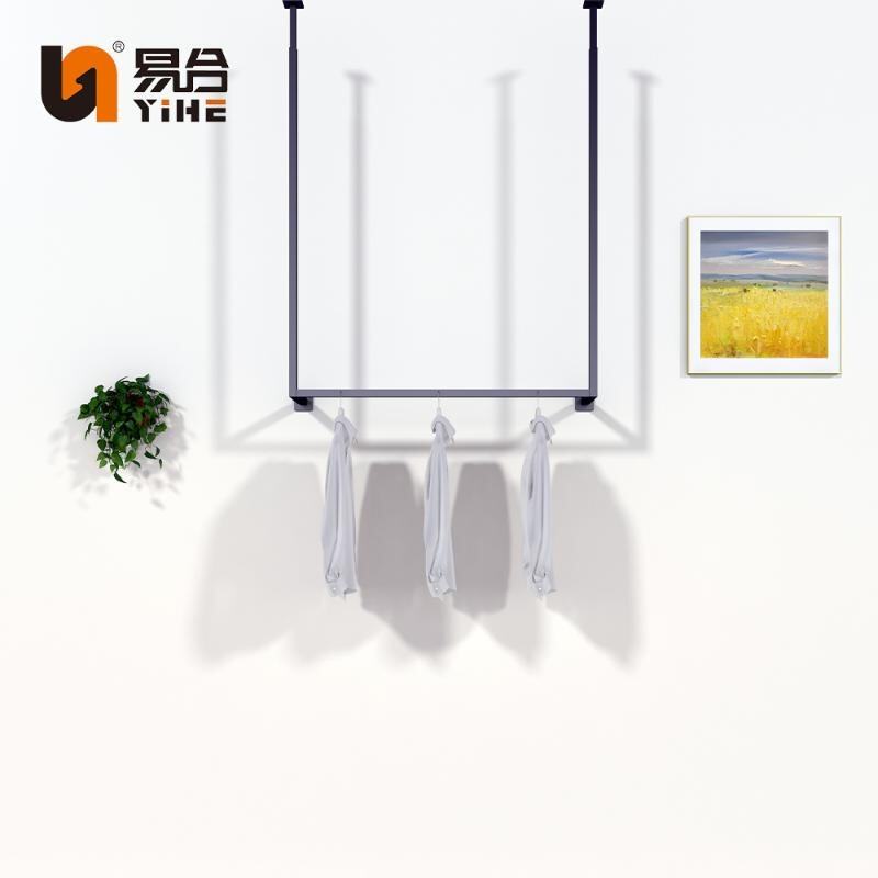 Eco-friendly Luminous Metal 2-Tier Clothing Display Rack - YIHE YH-MJ-06