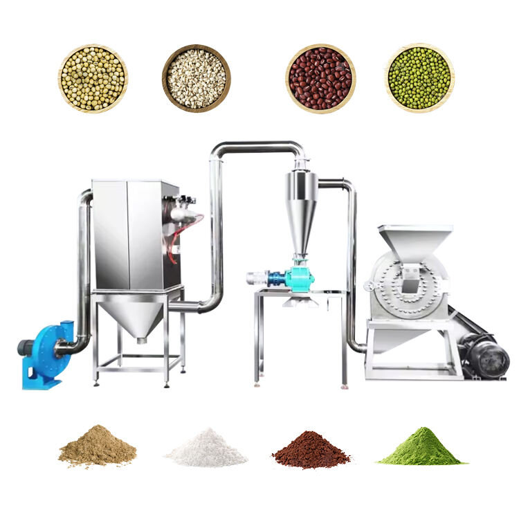 Agricultural Equipment 22KW Maize Milling Farm Equipment Machine Tooth and Claw Crusher Grain Pulverizer Mill