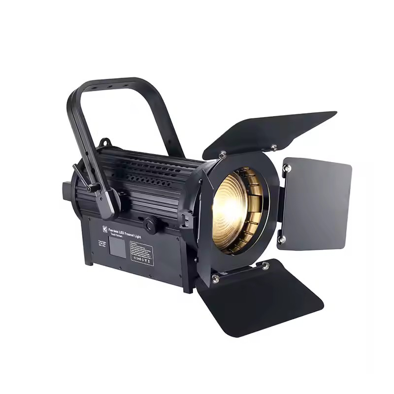 Projecteur LED bi-couleur AOPU de 200 W et 400 W avec zoom, projecteur LED Fresnel RGBW pour studio photo et mariages