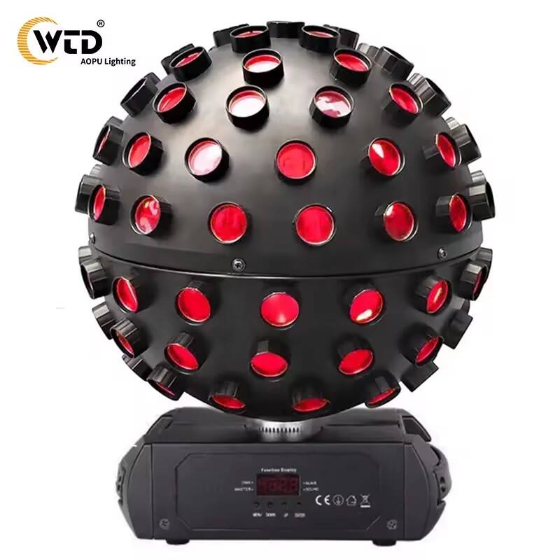 5 قطع 18 واط RGBWA+UV 6 في 1 نادي ليلي إضاءة خشبة المسرح تأثير كرة ديسكو سحرية LED كرة إضاءة LED