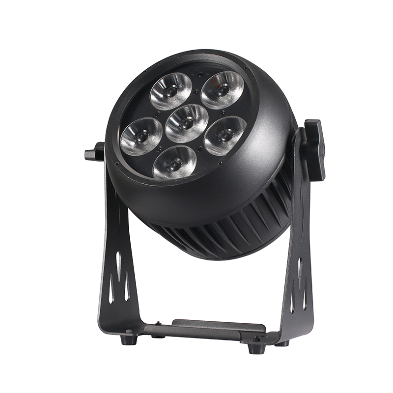 AOPU 6PCS 20W LED Par étanche Projecteur de scène à batterie pour Mariage Soirée