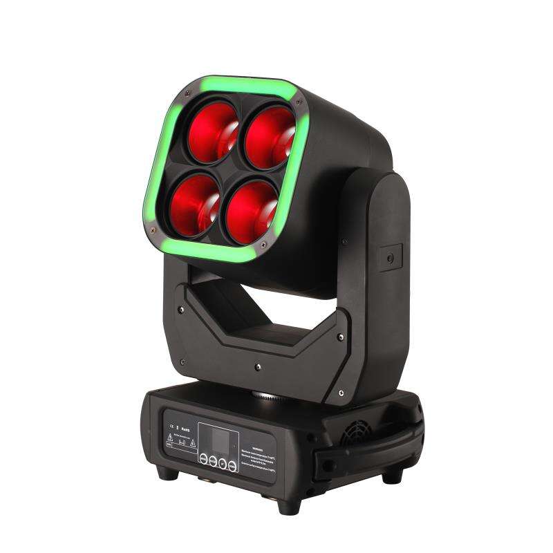 AOPU 4X60W RGB Patru Capete Cameleon Zoom Wash Moving Head Light Lumină Zoom Led Moving Head Light pentru DJ Disco Spectacol Muzical