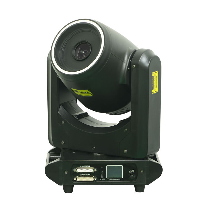 AOPU 10W 12W A todo color Animación a todo color Luz láser Cabeza móvil Luz de escenario Animación 3D Luz láser para barras