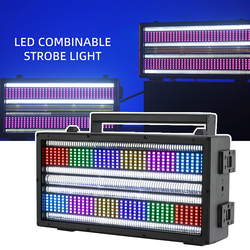 AOPU RGBW Led Strobe Waterproof Stage Light Wall Washers Dj Strobe Light for Outdoor Disco