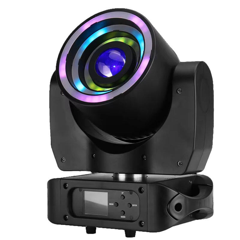 AOPU 76x0.2W SMD-RGB 4In1 Beam LED Moving Head Light Wash Moving Head Light With Strobe Effect