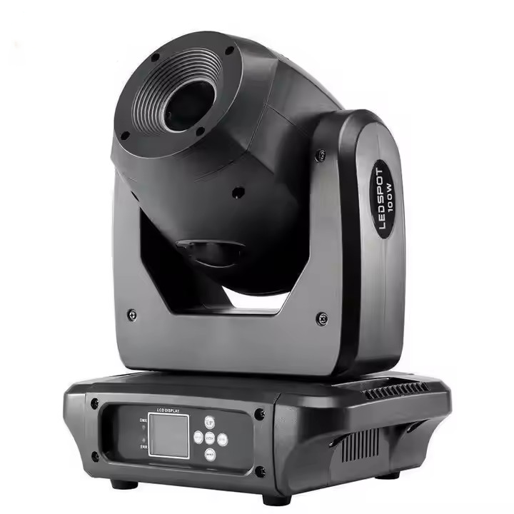 AOPU Ammattimainen 100W Mini Gobo Liikkuva Päävalaisin Lavalampulle Liikkuva Pistevalaisin Konsertteihin