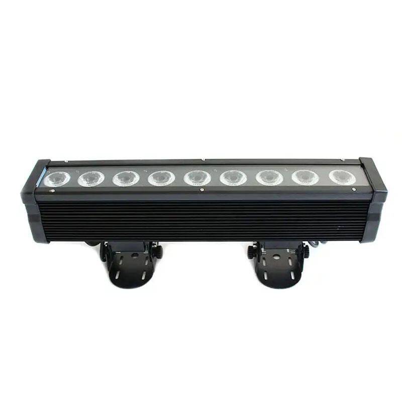 Outdoor Waterproof High Power Wall Washer, Pixel IP68 RGB 5in1 9pcs 12W LED Wall Washer Light