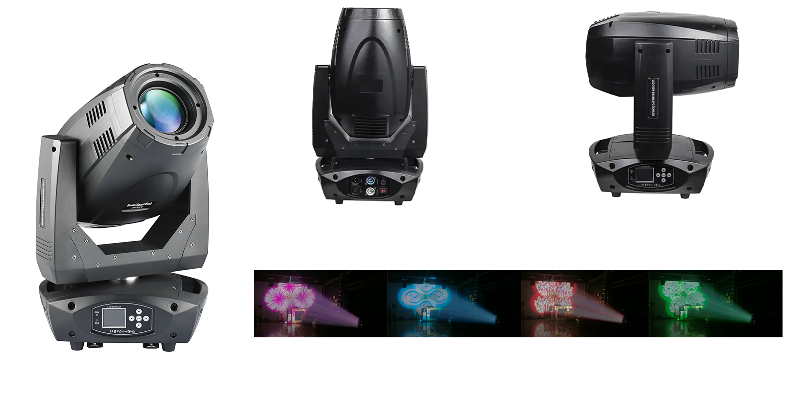 300W BSW 3In1 Sharpy Beam LED Spot Moving Head Light for Night Club Bar ...