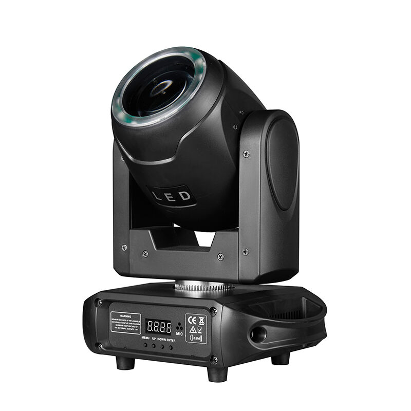 AOPU 80W 7 Colors Stage Light Moving Head Stage Light Moving Head Beam Light Stage Effects for Disco Night Club