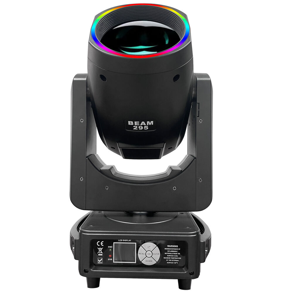 AOPU 295W LED Zoom Beam With LED Strip Moving Head Wash Light for Stage Party Club Concert