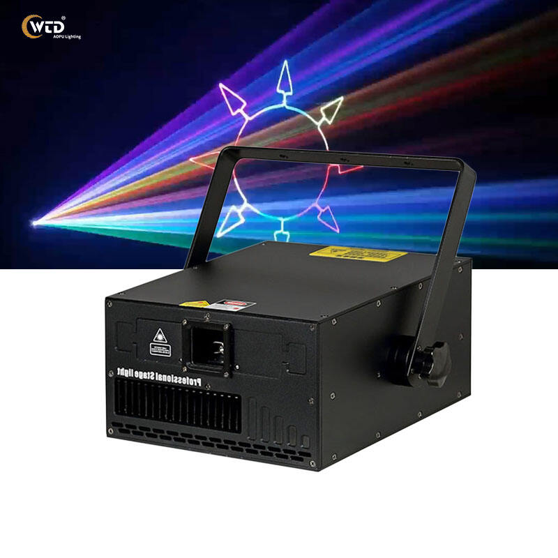 AOPU 15W Full Cool Animazione Laser Luci Proiettore