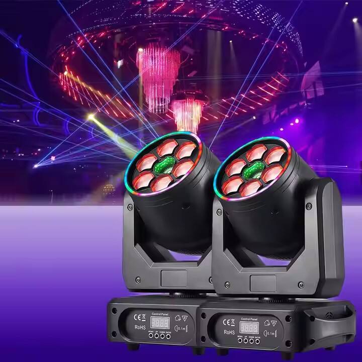 AOPU RGBW Beam 6 Eye Bee Лазерный светильник 6*15 Вт Светодиодный «Глаз дьявола» Световая голова с лучом для сцены, бара, диджея, диско