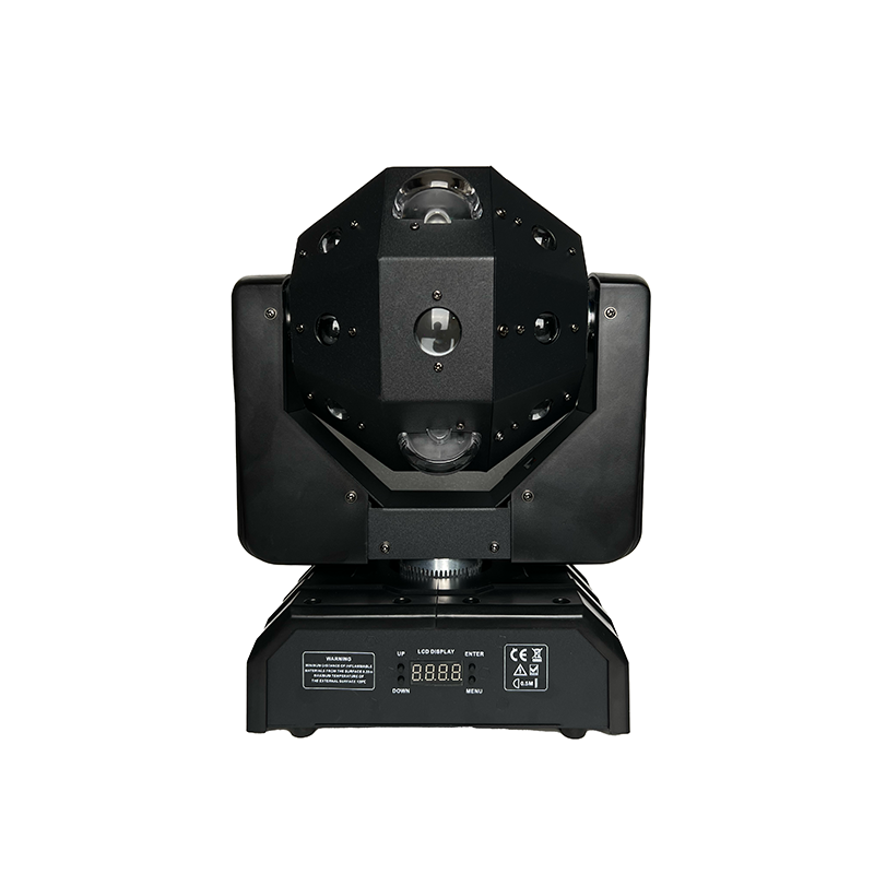 AOPU 100 W liikkuva pään kuviovalo, 100 watin pallo LED-jalkapallo lase laser-valot yökerhoon, DJ, discoon