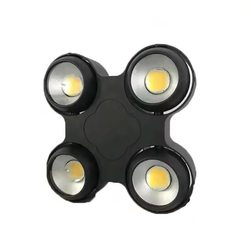 AOPU 4 Ogen LED Blinder Verlichting 4x100w Cob Blinder Waterdicht Dmx512 Publieksverlichting