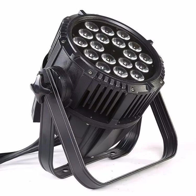 AOPU 18 X 15w Rgbwa 5 en 1 Projecteur LED étanche IP65 Par pour extérieur et scène