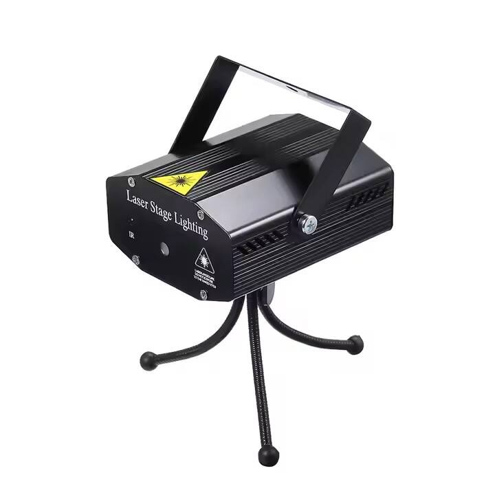 Minilaserprojector Disco DJ Club Feestverlichting Stralenverlichting Laserpodiumverlichting Projector voor Thuisfeest Kerst