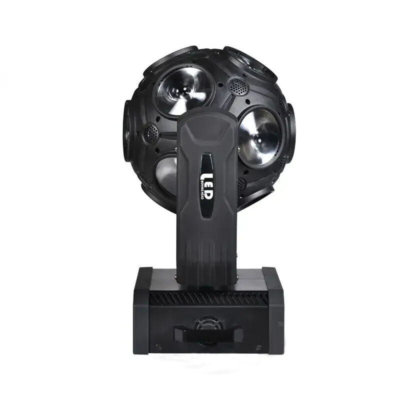 12X20W RGBW 4In1 LED Football Moving Head Light Beam Light Rotating Stage Effect Lights