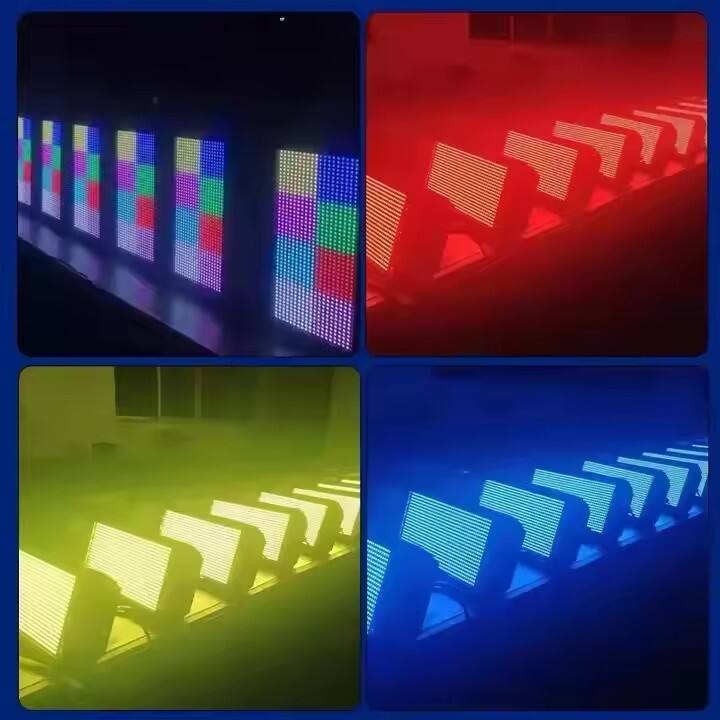 1000W Atomic LED Strobe Light for DJ Disco Party Wedding RGB Full Color DMX Control Beam From Laser Source