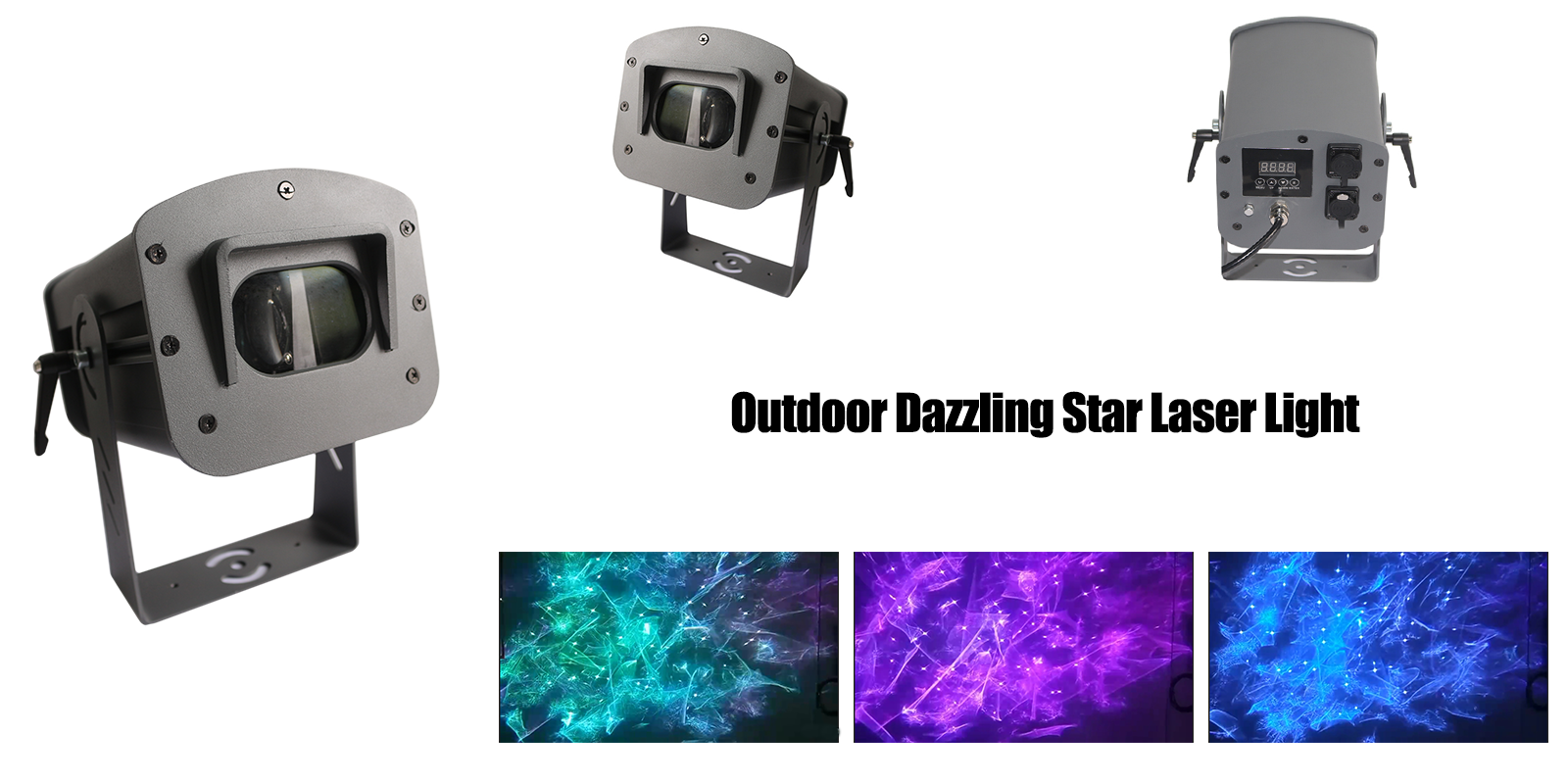 Mini 2W RGB Outdoor SKY Laser Light 3D Animation Laser Lights for ...