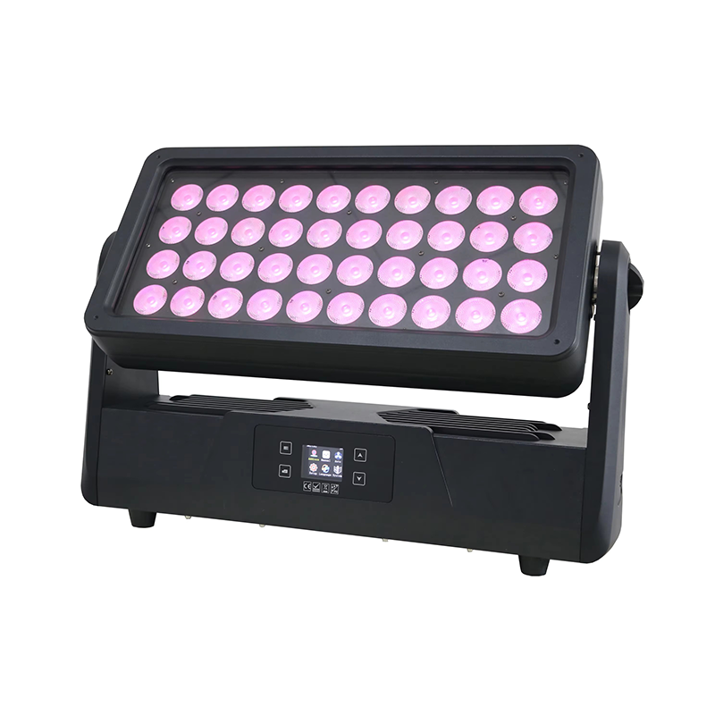 40X25W RGBW 4in1 Waterproof LED Wash Light City Color Light Wash Moving Head Stage Light for Outdoor Buildings