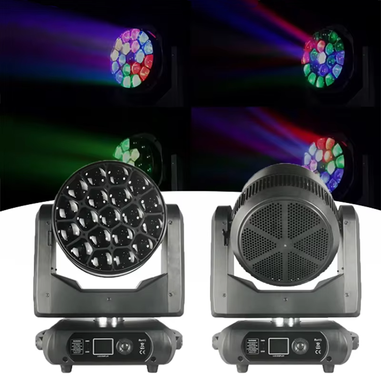 Mini foco móvil Bee Eye de 19 x 40 W AOPU Stage Lights