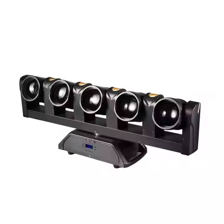 DJ Lights 512 DMX Five Eyes Beam Moving Head RGBW Beam Moving Head Lights 5*60W LED Wash Light for Hotel Club